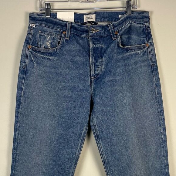 Citizens of Humanity Neve Jeans Low Slung Relaxed Straight Size 28 NEW Oasis - Picture 3 of 12